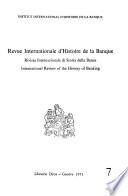 International Review of the History of Banking