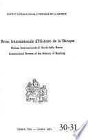 International Review of the History of Banking