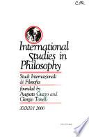 International Studies in Philosophy