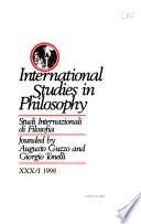 International Studies in Philosophy
