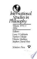 International Studies in Philosophy