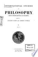 International Studies in Philosophy