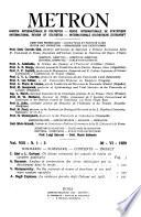 Internationale Statistische Rundschau
