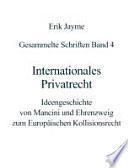 Internationales Privatrecht