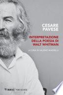 Interpretazione della poesia di Walt Whitman