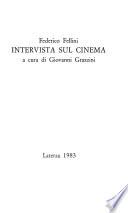 Intervista sul cinema