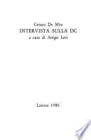 Intervista sulla DC