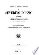 Intorno al luogo del supplizio di Severino Boezio