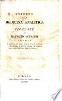 Intorno alla medicina analitica cicalate