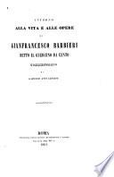 Intorno alla vita e alle opere di Gianfresco Barbieri