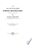 Intorno alla vita ed agli scritti de Wolfgang e Giovanni Bolyai di Bolya