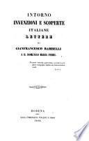 Intorno invenzioni e scoperte italiane
