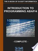 Introduction to Programming Abap/4 - Complete