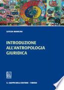 Introduzione all'antropologia giuridica