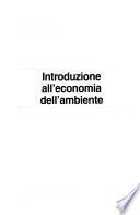 Introduzione all'economia dell'ambiente