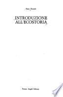 Introduzione all'ecostoria