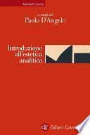 Introduzione all'estetica analitica