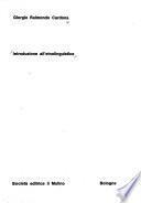 Introduzione all'etnolinguistica