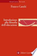 Introduzione alla filosofia dell'educazione