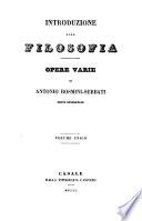 Introduzione alla filosofia