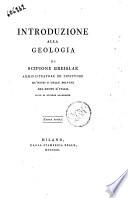 Introduzione alla geologia di Scipione Breislak ... Parte prima [-seconda]