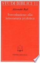 Introduzione alla letteratura profetica