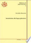 Introduzione alla lingua paleoslava