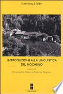 Introduzione alla linguistica del mòcheno