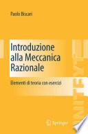 Introduzione alla Meccanica Razionale