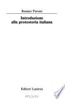 Introduzione alla protostoria italiana