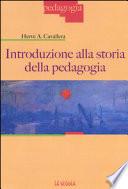 Introduzione alla storia della pedagogia