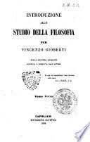 *Introduzione allo studio della filosofia