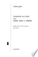 Introduzione allo studio della storia greca e romana