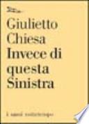 Invece di questa sinistra