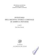 Inventario dell'Archivio storico comunale di Sambuca Pistoiese