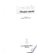 Inventario: Disegni esposti. (pt.1-2)