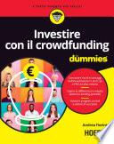 Investire con il crowdfunding For Dummies
