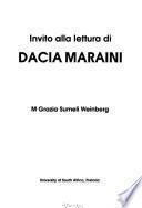 Invito alla lettura di Dacia Maraini