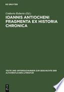 Ioannis Antiocheni Fragmenta ex Historia chronica
