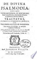 Ioannis S.R.E. Cardinalis Bona Opera omnia tribus tomis comprehensa