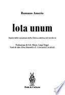 Iota unum