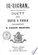 Is sicran duett bein Dovic u Paula tad dilettant S. Cauchi Mascina