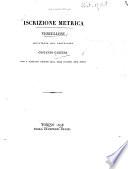 Iscrizione metrica vercellese
