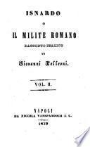 Isnardo o milite romano racconto italico di Giovanni Colleoni