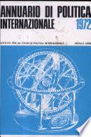 Ispi - Annuario Di Politica Internazionale 1972