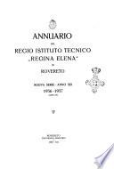 Istituto (R.) tecnico commerciale amministrativo e per geometri Regina Elena di Rovereto Annuario