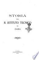 Istituto (R.) tecnico in Zara. Annuario