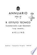 Istituto (R.) tecnico Luigi Amabile di Avellino. Annuario