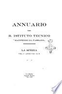 Istituto (R.) tecnico Paolo Boselli in Savona. Annuario