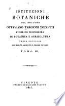 Istituzioni botaniche